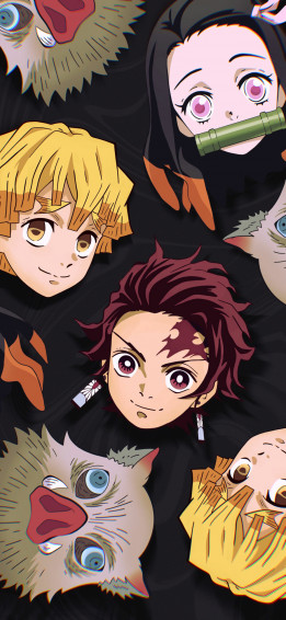 Demon Slayer Gang Wallpaper Anime