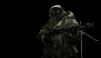 Soldiers Nazi Waffen Ss Mg42