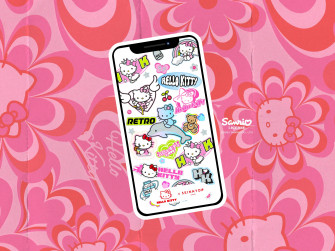 Hello Kitty X Skinnydip Phone Wallpaper London