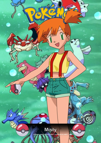Pokemon Card Misty By Adfpf1