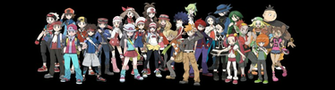 Pokemon Trainers Rivals Supporting By Nintendofandj On