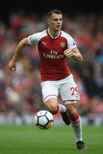 Granit Xhaka Arsenal V Brighton And Hove Albion Alex Johnson