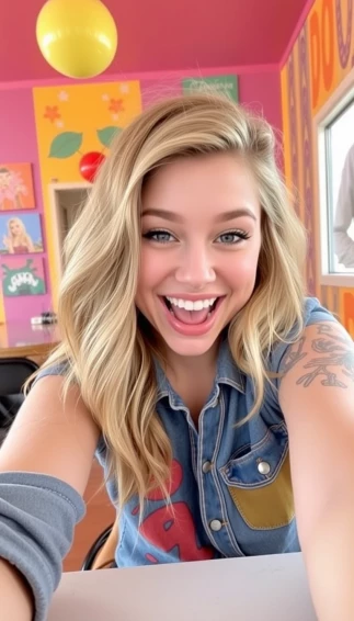 Jennette Mccurdy Selfie Wallpaper