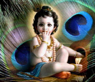 Little Krishna Wallpaper