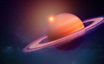 Saturn Eclipse 5k 1080p Resolution HD 4k Wallpaper Image