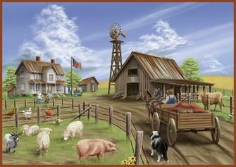 Farm Life Wallpaper