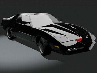 Knight Rider Kitt Wallpaper Art By