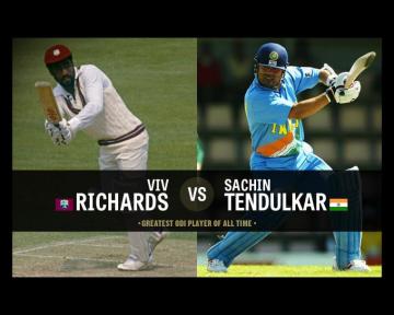 Odi Goat Richards V Tendulkar Cricket Au