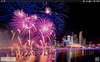 Gratis Fireworks Live Wallpaper