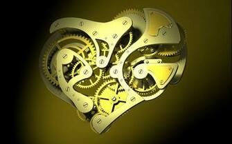 Mechanical Hearts HD Wallpaper Desktop Background