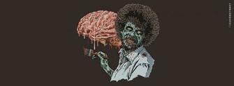 Bob Ross Zombie Wallpaper