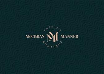 Mcclaran Manner Fashion Boutique Brand Identity Design On