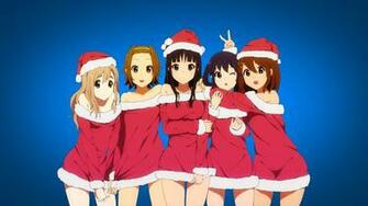 Cute Anime Girl Christmas Wallpaper HD Net