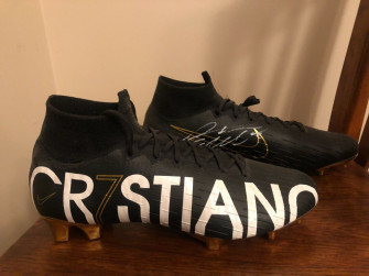 Autographed Cristiano Ronaldo Nike Mercurial Superfly Cr7 Se