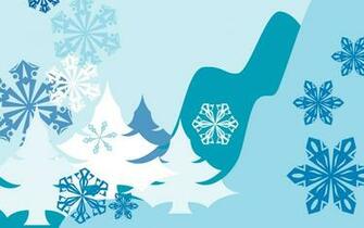 Winter Vector Wallpaper