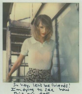 Taylorswift 1989polaroid By Shineon Media