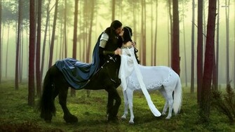 Centaur Couple Wallpaper