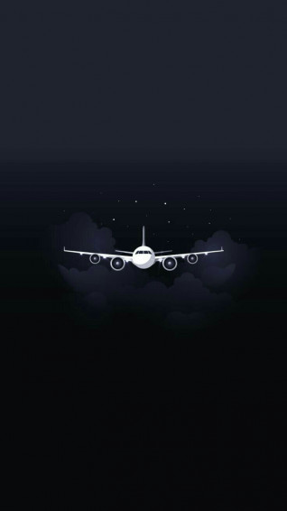 Darklover iPhone Wallpaper Airplane Phone