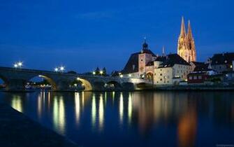 Steinerne Bruecke Regensburg Wallpaper High Definition