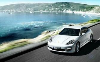 Porsche Panamera Diesel Wallpaper HD Car