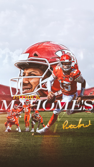 Patrick Mahomes Phone HD Background