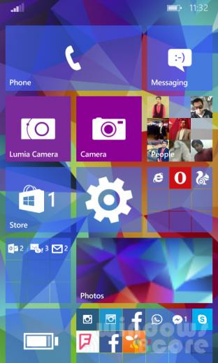 For Phone Set Translucent Background Image Start Screen