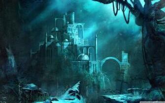 Trine Underwater Castle 4k HD Desktop Wallpaper For Ultra