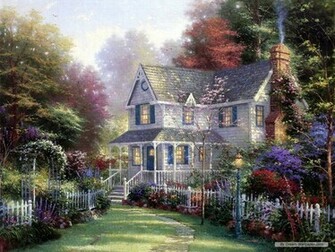 Wallpaper Thomas Kinkade Index