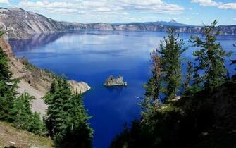 Crater Lake National Park Wallpaper Nature