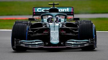 Vettel On Track For Aston Martin The First Time As He And