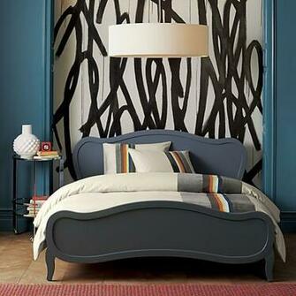 An Artist Diy Self Adhesive Wallpaper In All Cb2