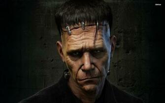 Frankenstein Wallpaper Digital Art