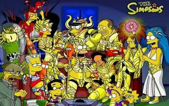 Simpsons Characters Wallpaper