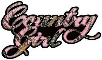 C1 Oem Camouflage Country Girl Camo Buck Logo Wallpaper Wall Stickers