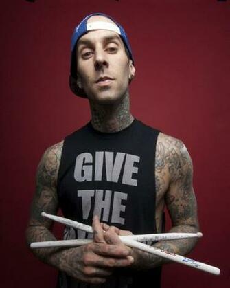 Travis Barker Pictures HD Blue Cap