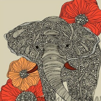 Indian Elephant Art Wallpaper Image Pictures Becuo