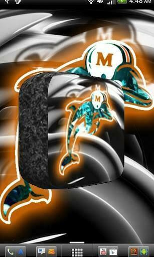 Bigger Miami Dolphins Wallpaper Art For Android Screenshot