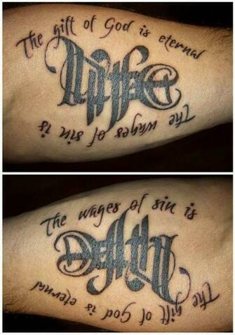 Ambigram Tattoo Image In Collection