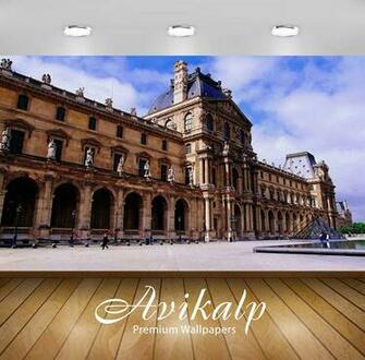 Buy Avikalp Exclusive Awi1689 Louvre Museum Full HD 3d Wallpaper