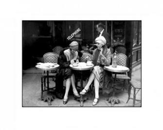 Cafe Et Cigarette Paris Poster Print