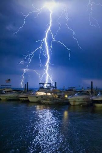 Lightning iPhone Wallpaper And 4s