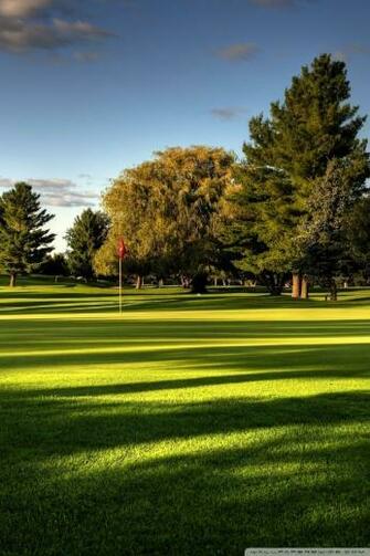Beautiful Golf Course 4k HD Desktop Wallpaper For Wide