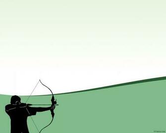 Archery Background Wallpaper For Powerpoint Presentations