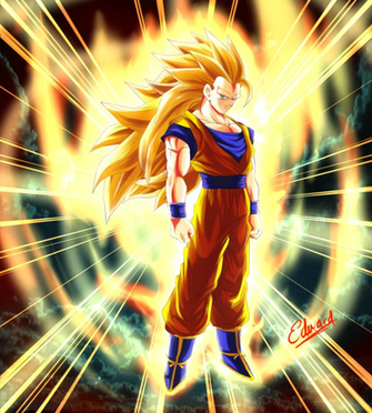 Goku Ssj3 By Edwardjsus