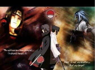 Naruto And Bleach Anime Wallpaper Uchiha Itachi