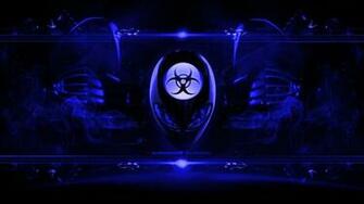 Alienware Bio Blue Wallpaper