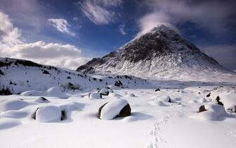 Of The Alpine Mountains HD Desktop Wallpaper