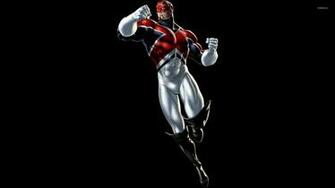 Captain Britain Flying Wallpaper Comic