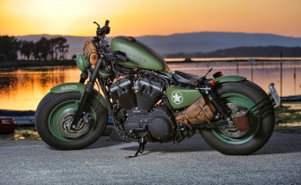 Green Harley Davidson 4k Wallpaper HD Bikes