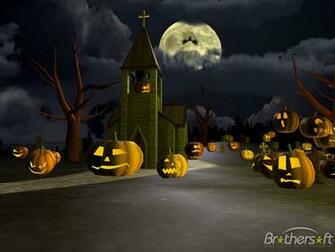 Scary Halloween 3d Screensaver